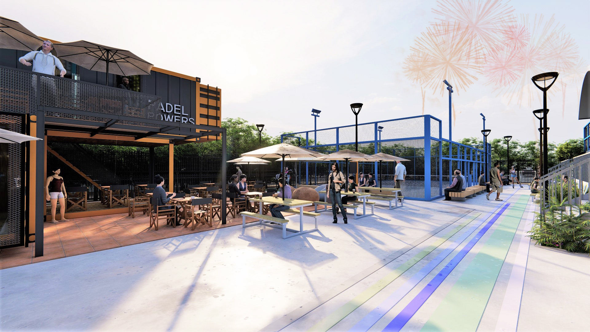 板式网球综合设计丨荷兰丨PADEL POWERS-6