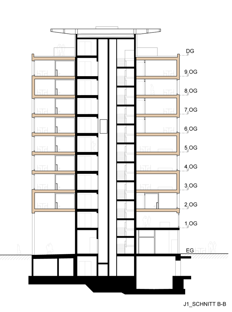 德国最高的木质建筑 | Skaio wooden apartment building-54