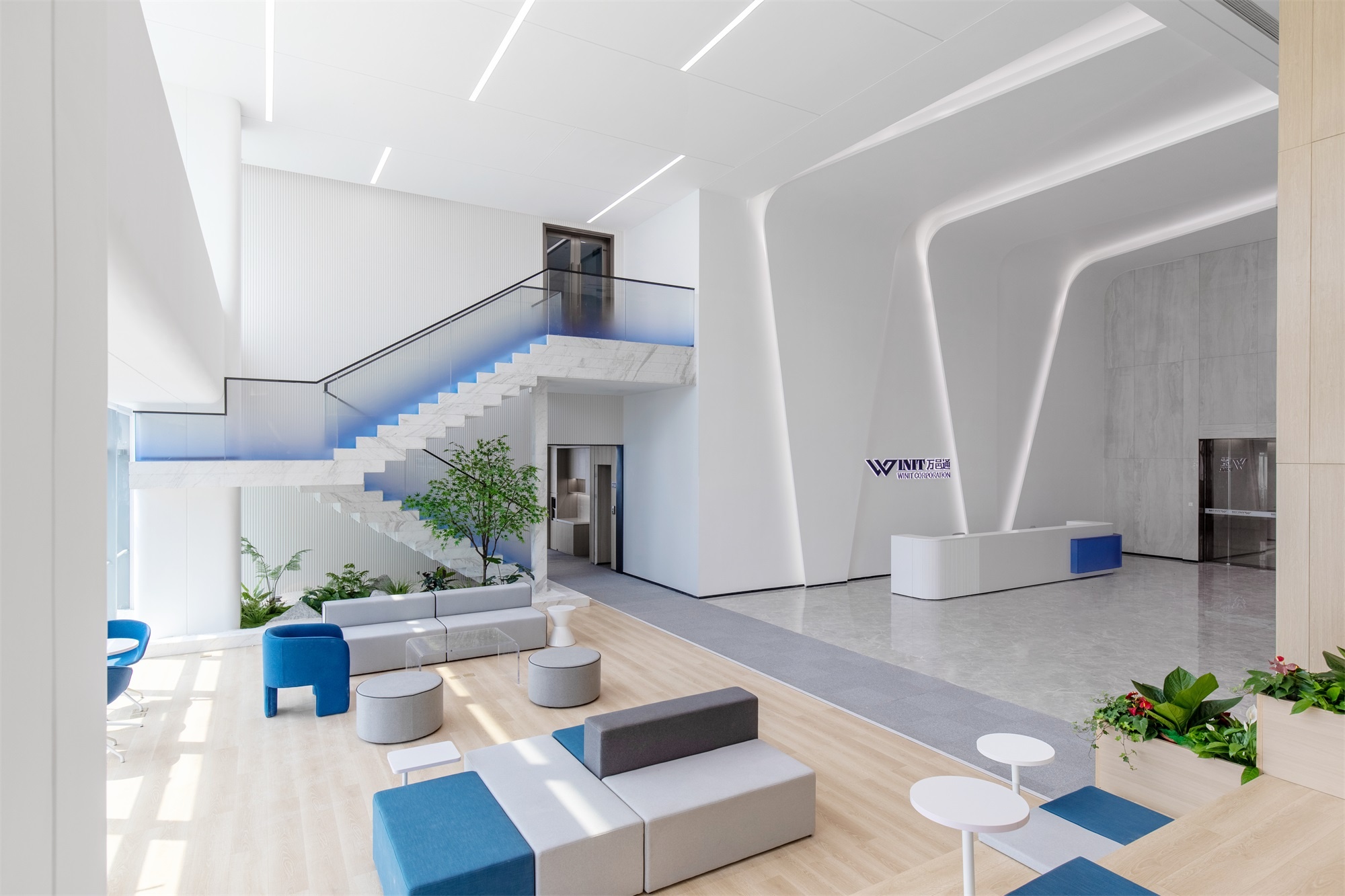 深圳前海万邑通科技总部办公室丨中国深圳丨华可可-5