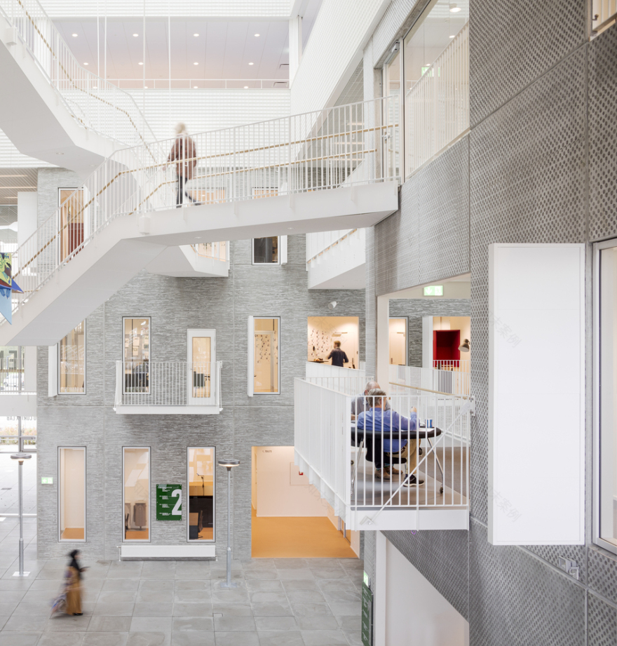 丹麦校园综合体建筑丨ADEPT,CREO ARKITEKTER A,S-30