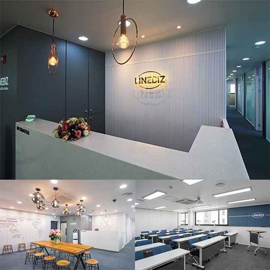 简约 95 平共享办公空间设计-1