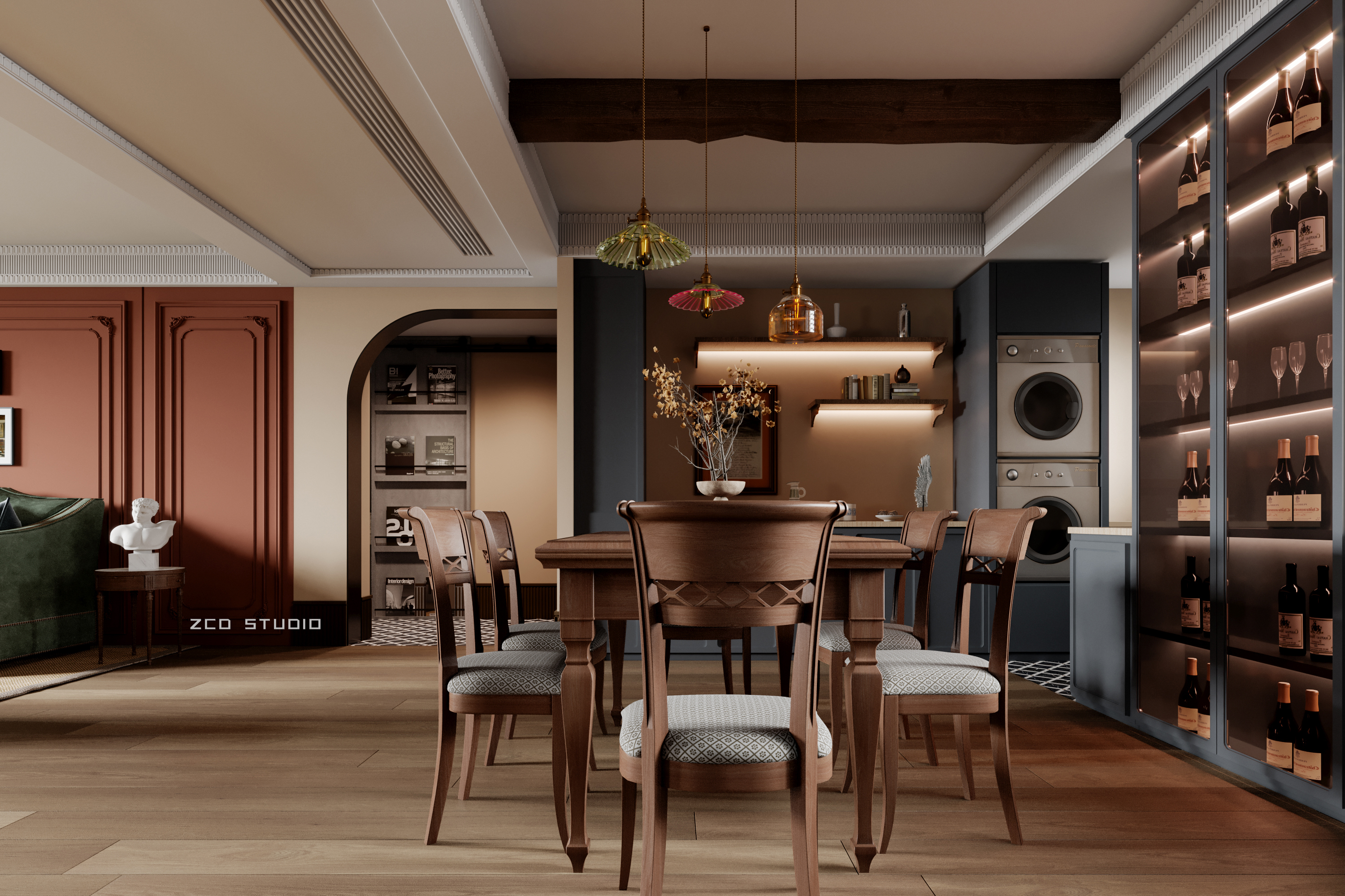 融合自然元素的 3Dmax CR5.2 室内设计案例-43