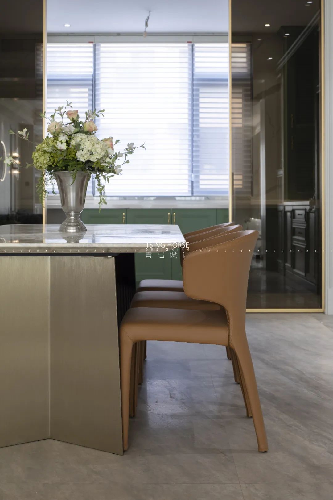 鼎鑫万和法式奢华大平层设计丨苏怡人,王清玉设计团队-50