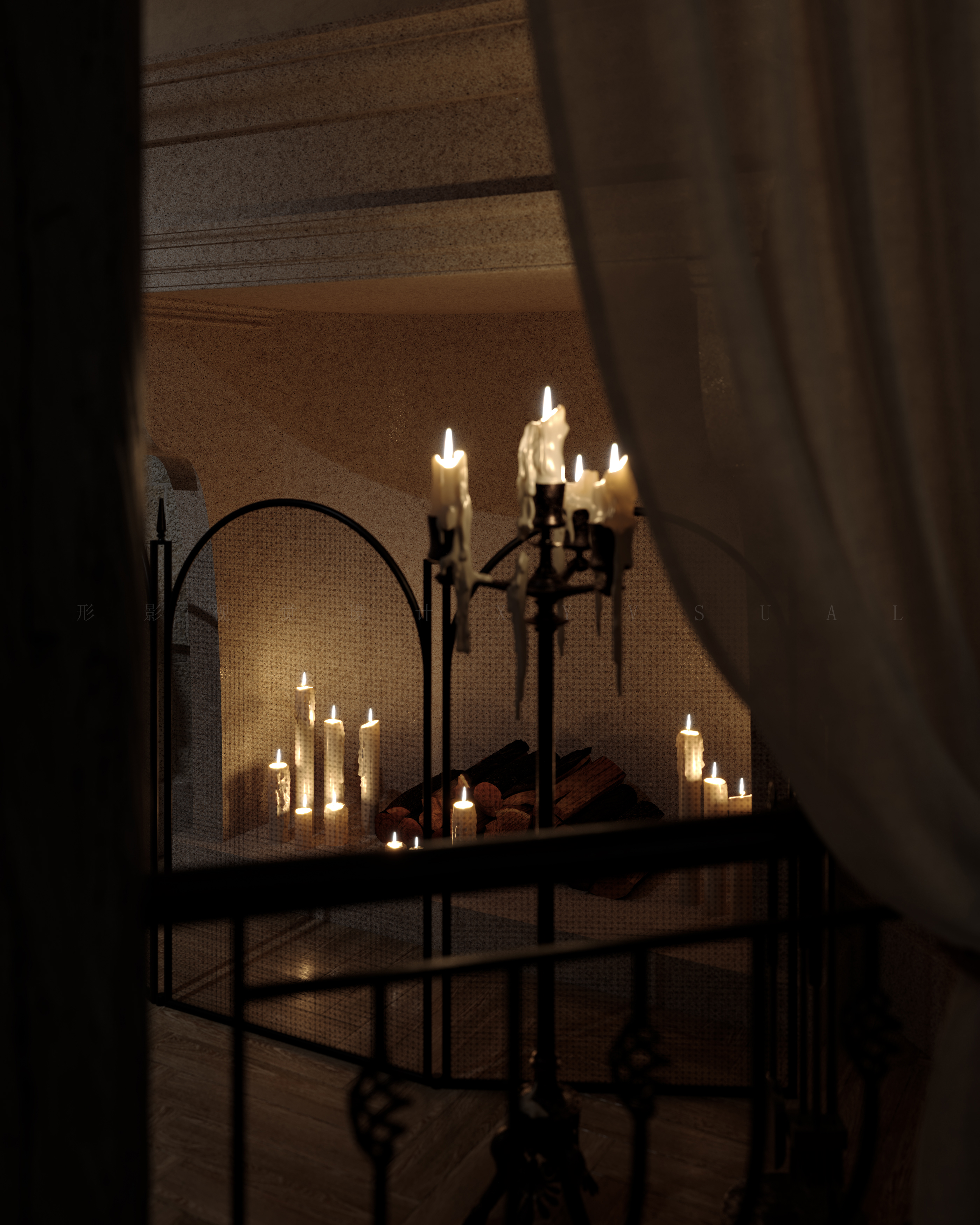 威士忌酒吧丨尺与匙空间设计-12