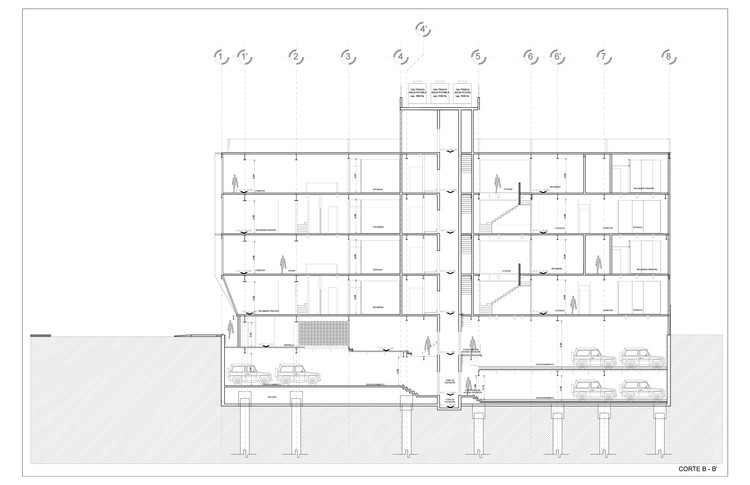 ColiRoma OneHundredTwentyEight 公共私人空间住宅设计-23