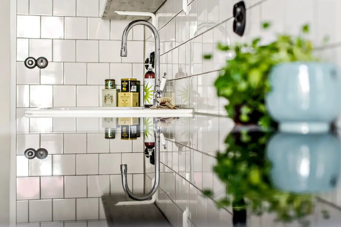 瑞典温馨灰蓝公寓设计-6