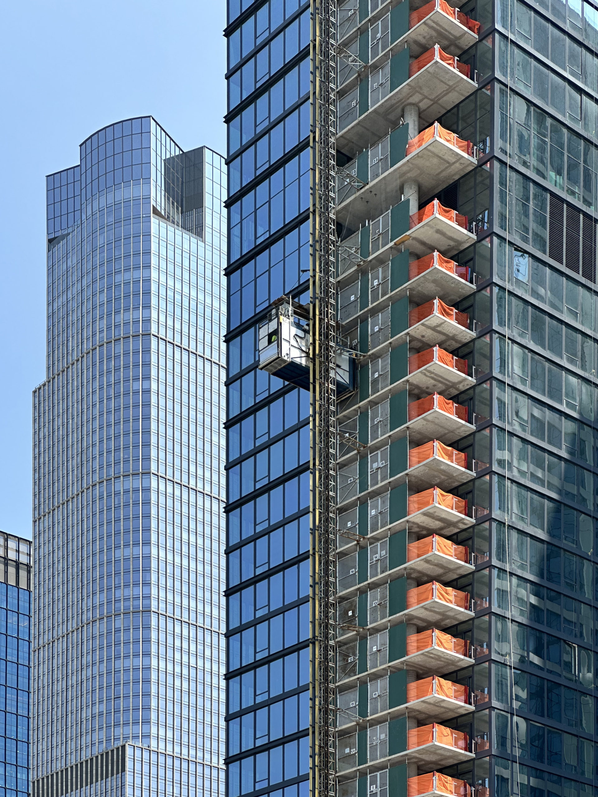 606 West 30th Street's Glass Façade Nears Completion in West Chelsea, Manhattan - New York YIMBY-11