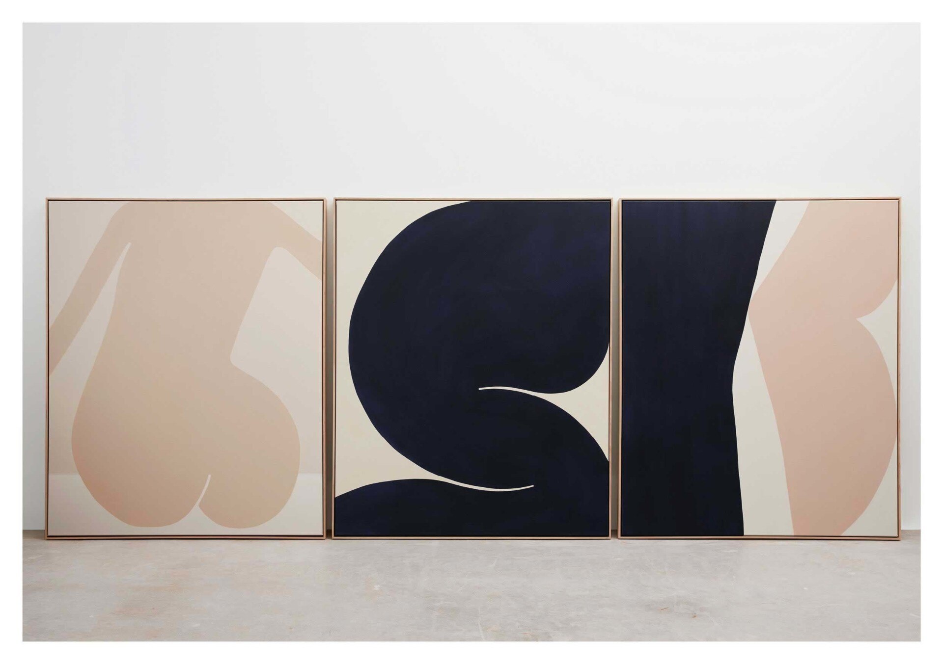 极简女体艺术 | Caroline Walls 画展亮相墨尔本-7