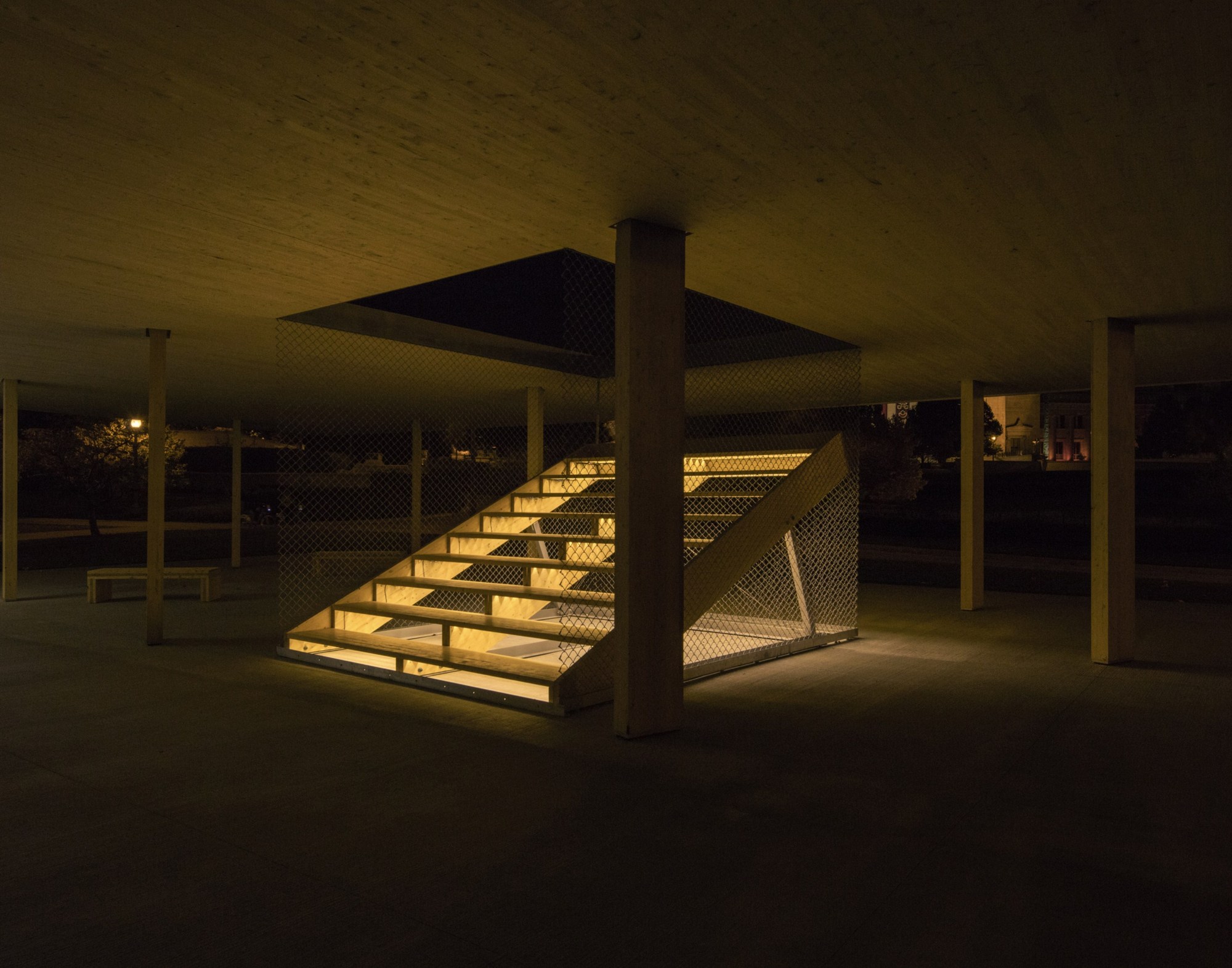 芝加哥湖滨亭 | 木构建筑的简约魅力-16