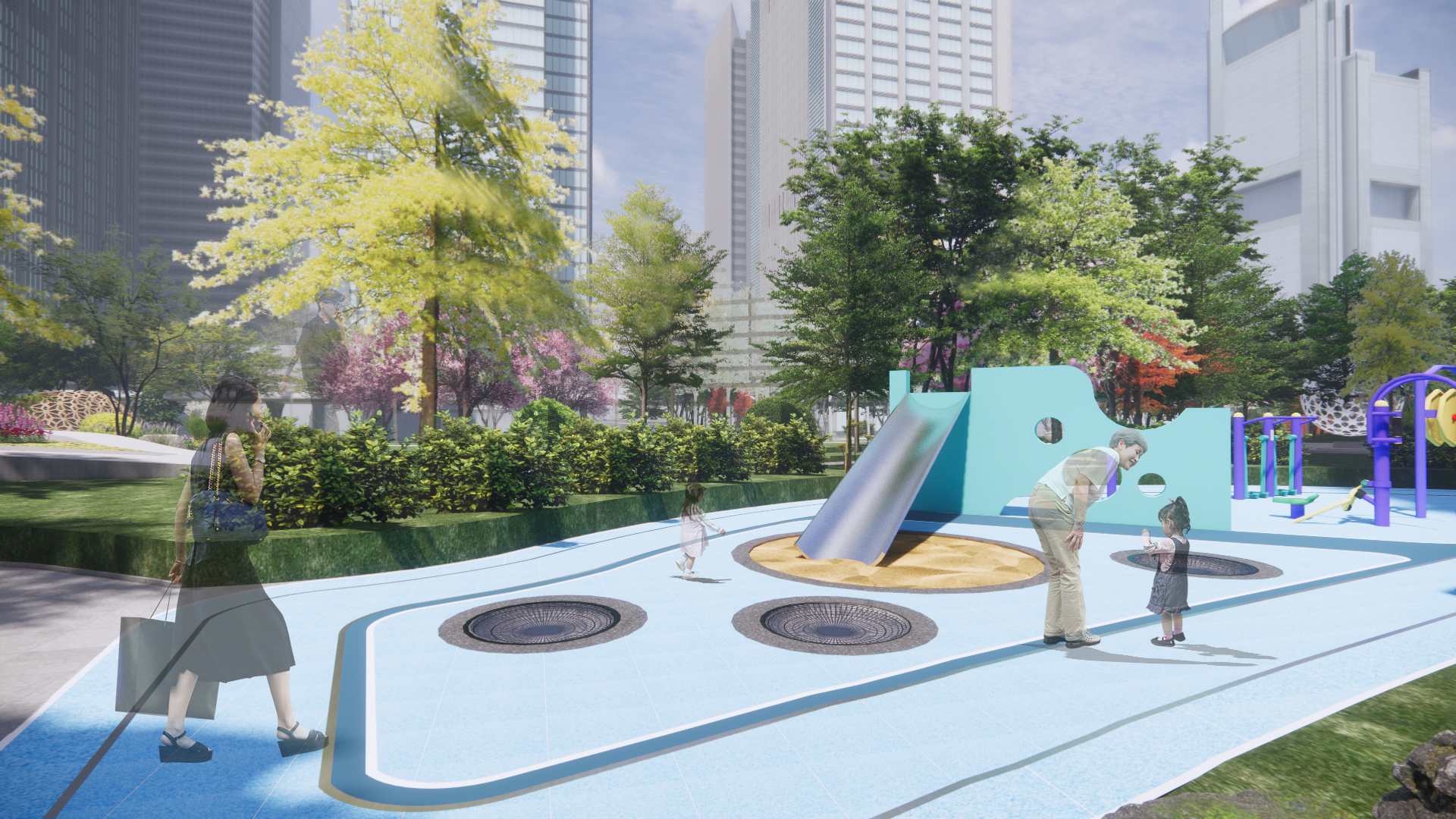 疗愈理念下的北京CBD公园景观设计丨中国北京-20