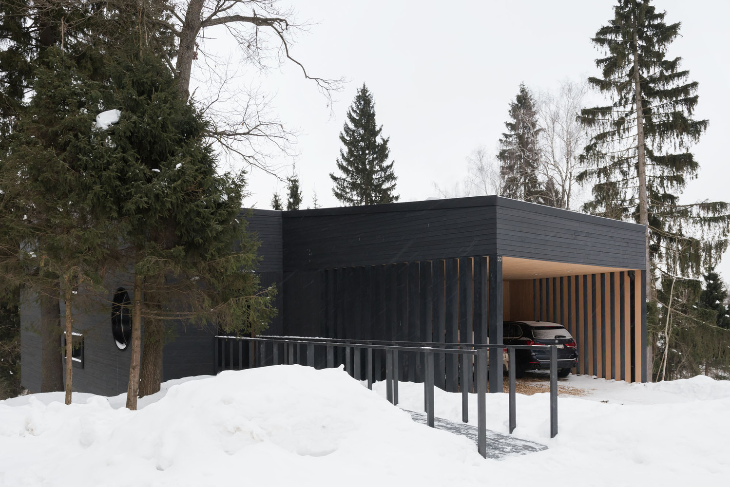 俄罗斯莫斯科 Oblast 老松树环绕的生态家园-75