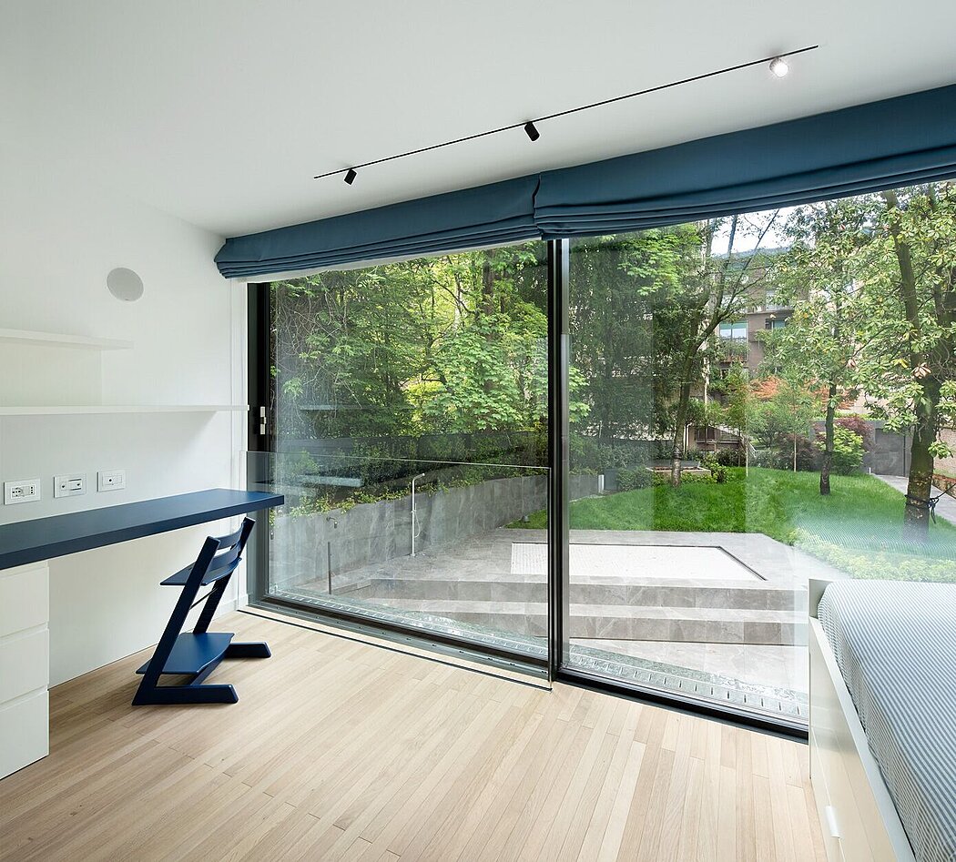 一栋别墅及其花园丨意大利米兰丨Barreca & La Varra-5