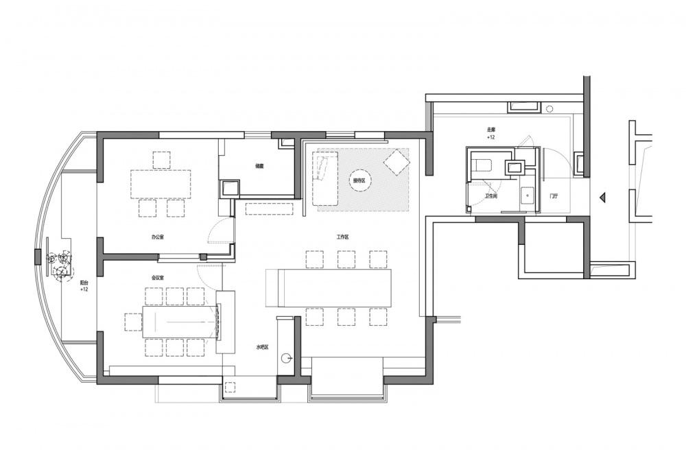 云行空间建筑丨设计公司丨云行办公室-32