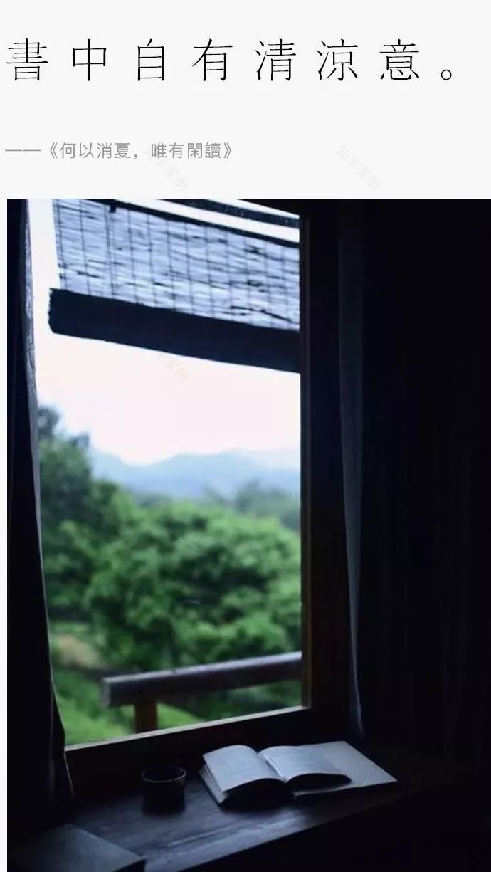 闲读消夏,书卷清凉-0