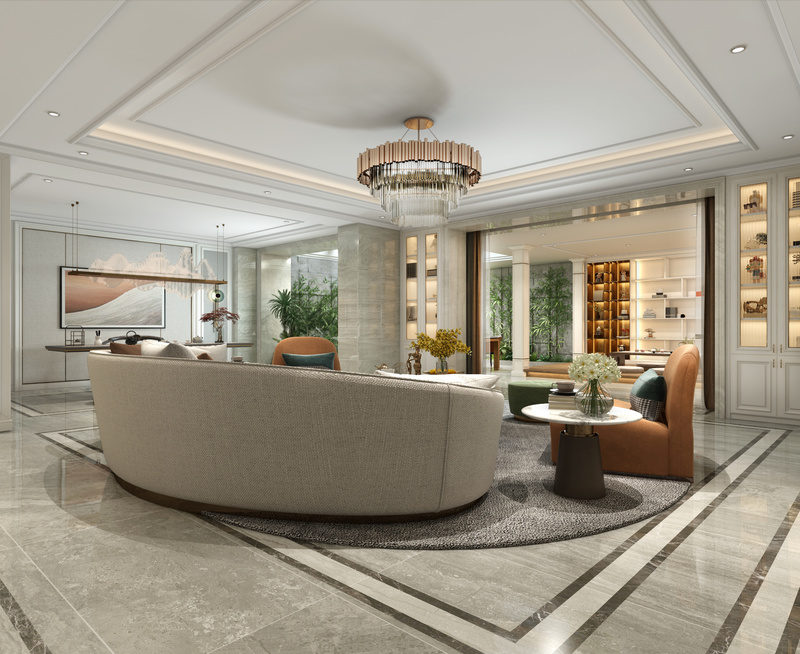 融创海墅别墅简欧设计-2