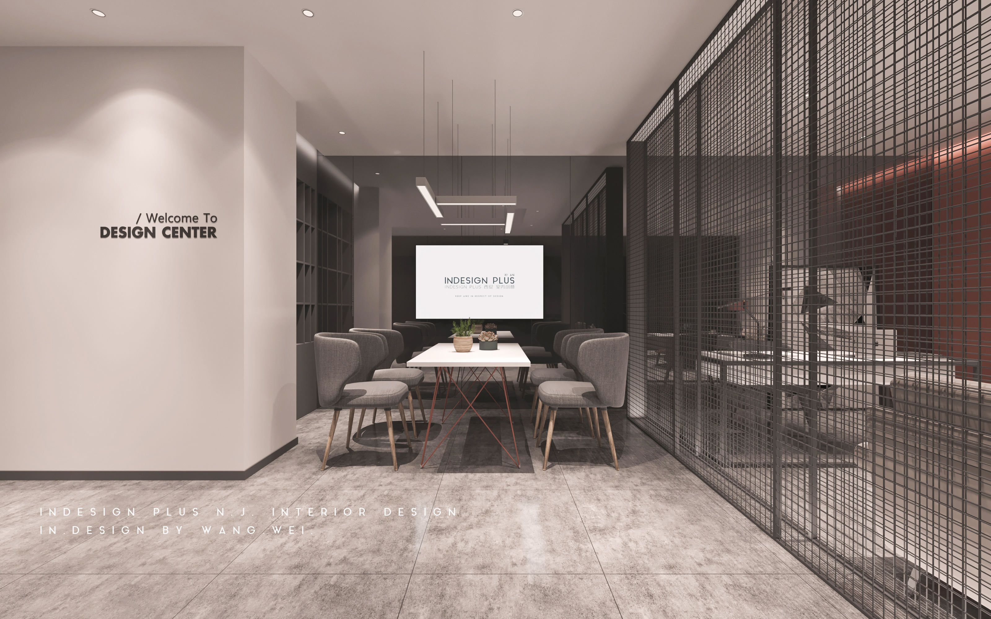 INDESIGN 打造现代接待中心空间-7