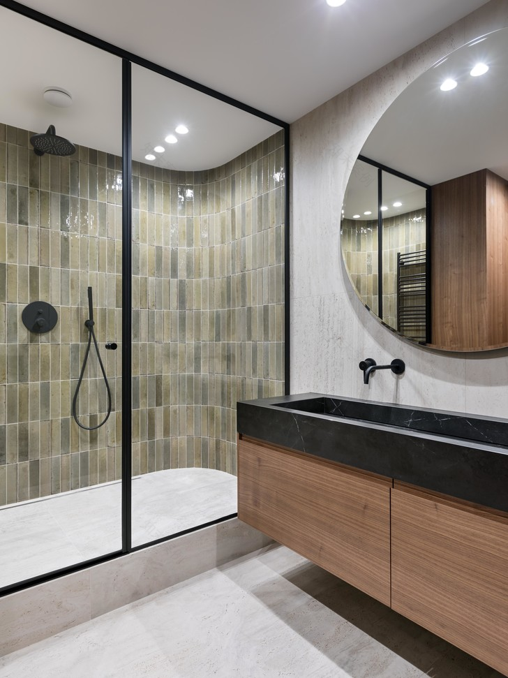 95㎡现代原木风公寓丨俄罗斯丨Veronika 和 Ales Fomenko 设计师-24