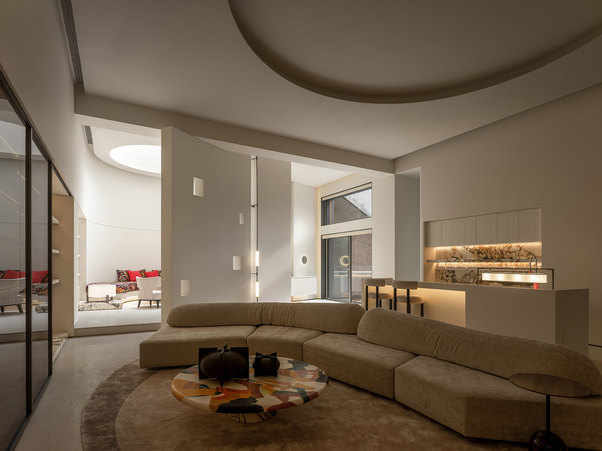 重庆750㎡悦水岸·私宅丨中国重庆丨方案设计为时间与物,软装设计为le lee studio·楽里设计-39