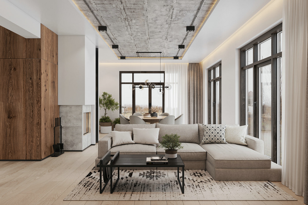 浅色系公寓设计-1