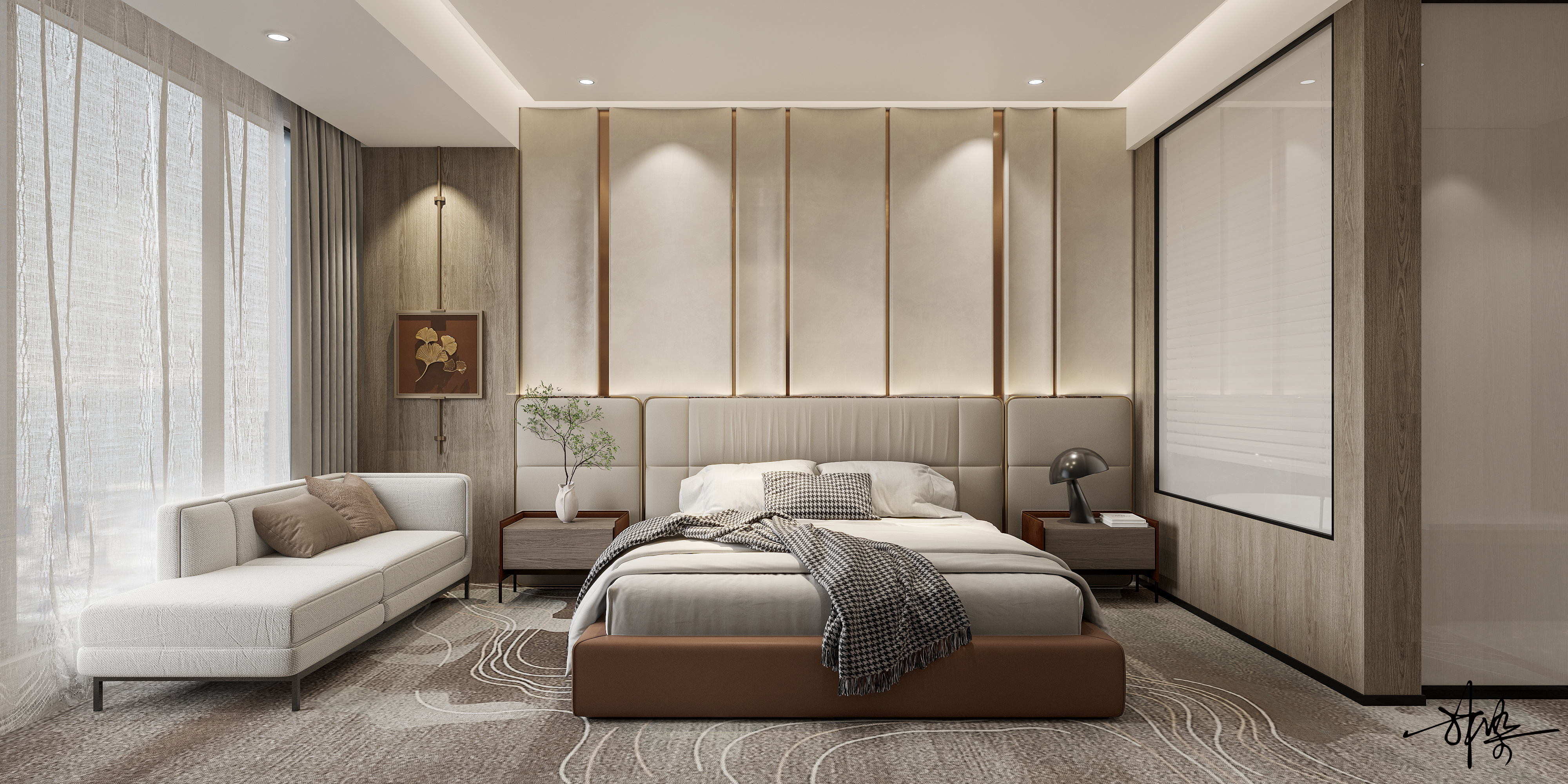 工装|邂逅都会谧境，于酒店中奢享悠然时光-4