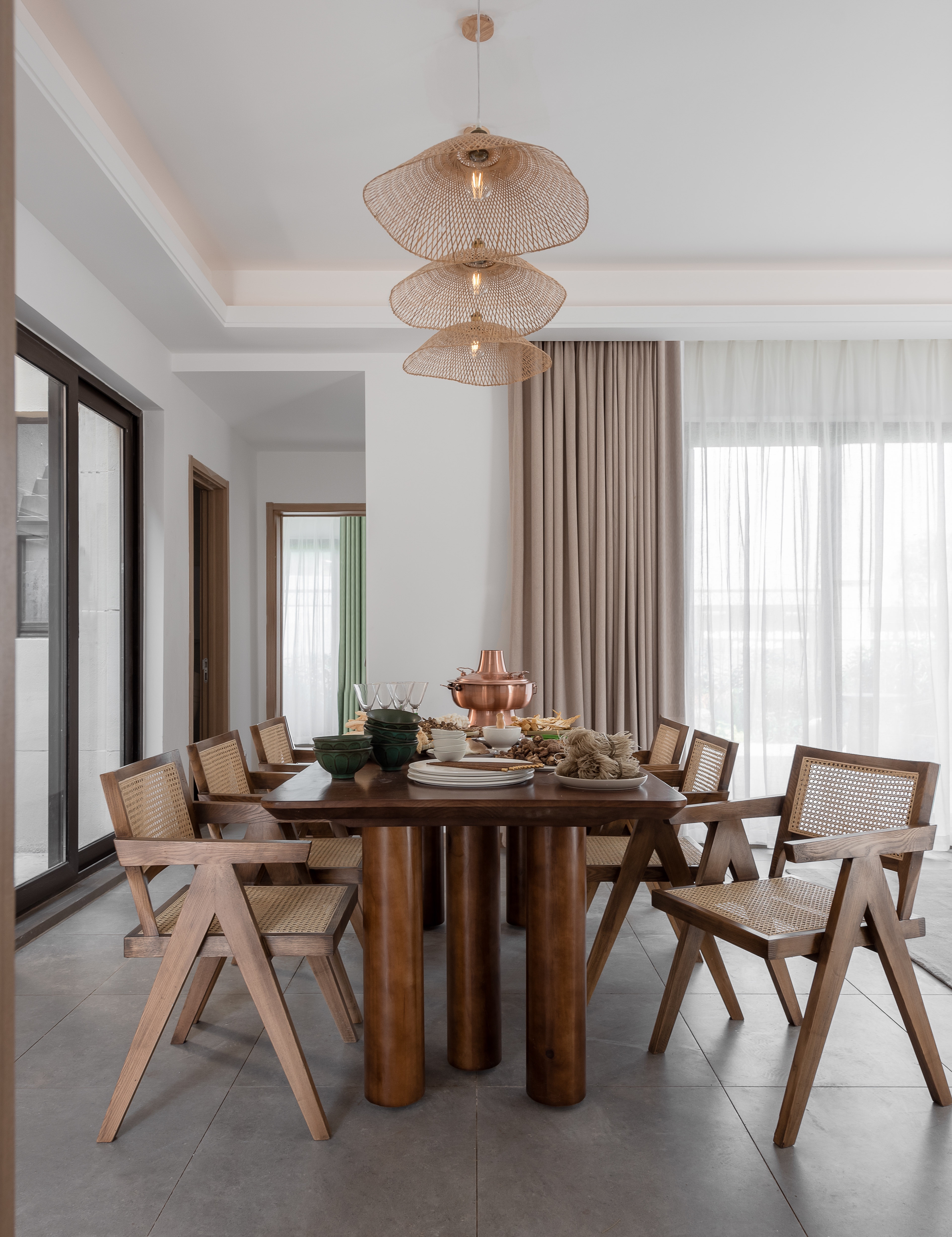 美纵设计｜融创四面山 运动小镇样板间 120-2