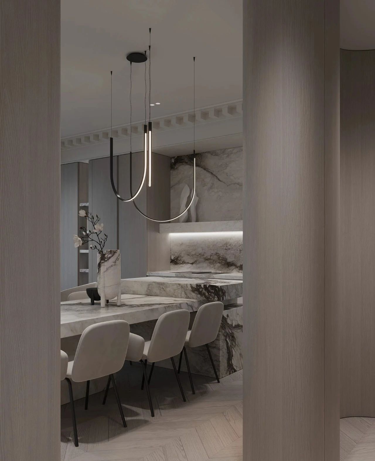 经典莫斯科住宅丨俄罗斯莫斯科丨BELOUSOVA INTERIOR DESIGN-34