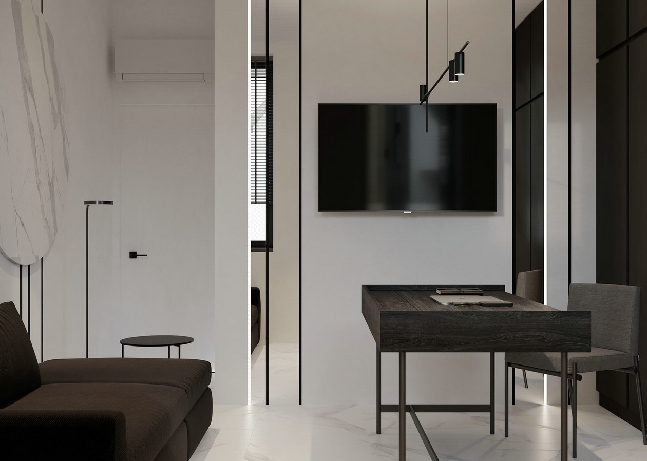 乌克兰基辅 132平米简约公寓-12