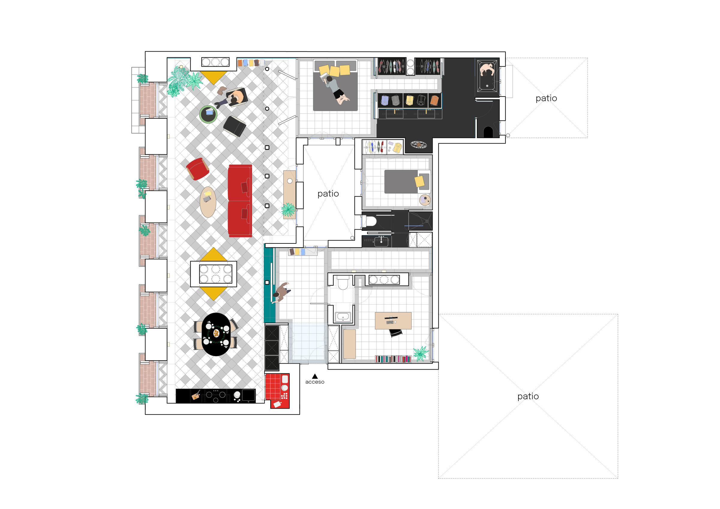 M·R 之家丨西班牙马德里丨gon architects,Ana Torres-31