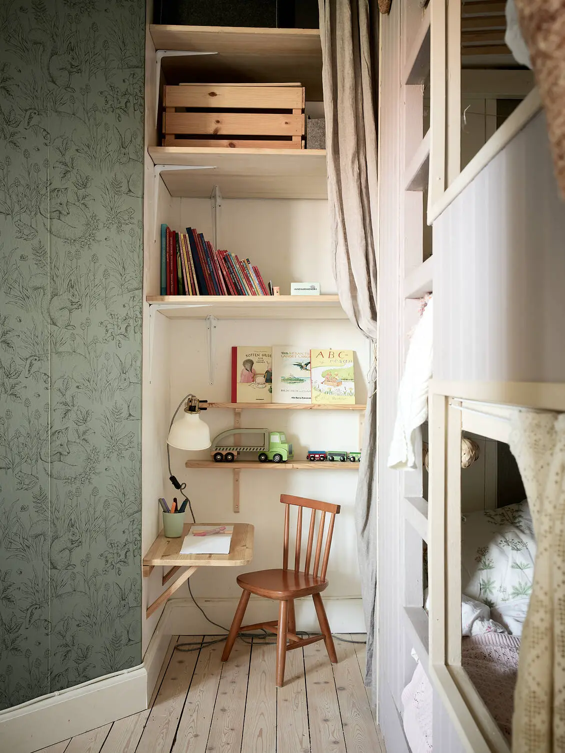 瑞典自然风公寓设计-16