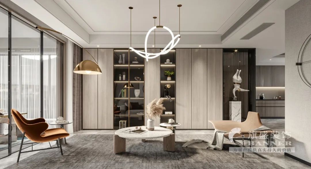 龙湖源著 · 现代复式空间设计丨旗盛-26