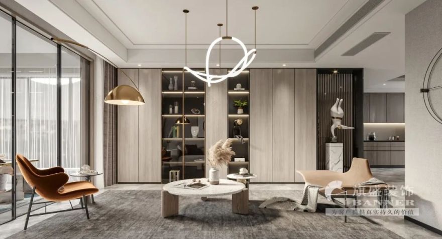 龙湖源著 · 现代复式空间设计丨旗盛-26