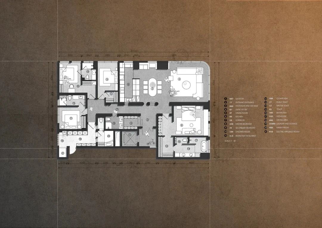锦绣滨江蒋宅丨中国重庆丨jsd.简璞-6