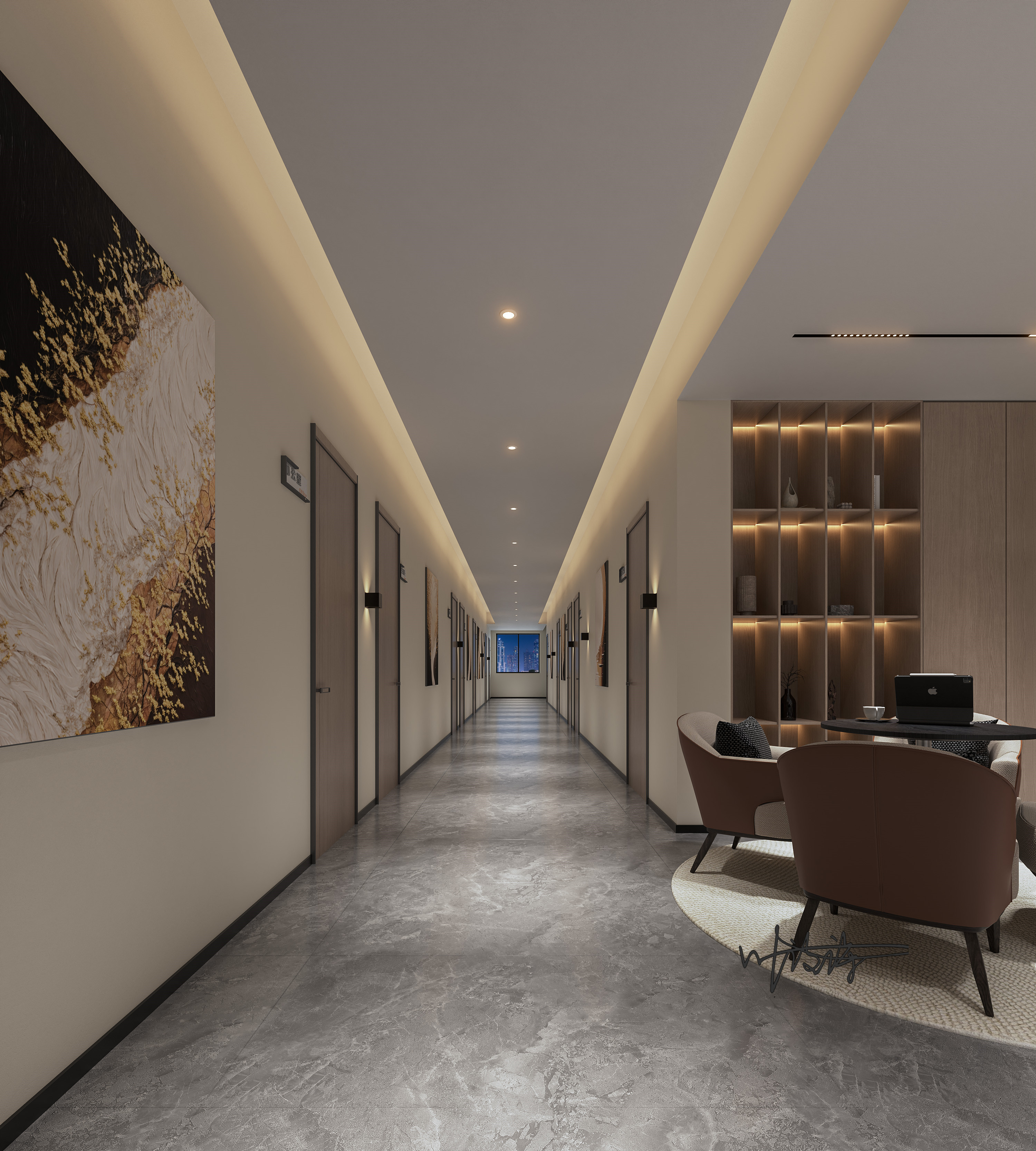 办公空间|办公楼空间设计-2