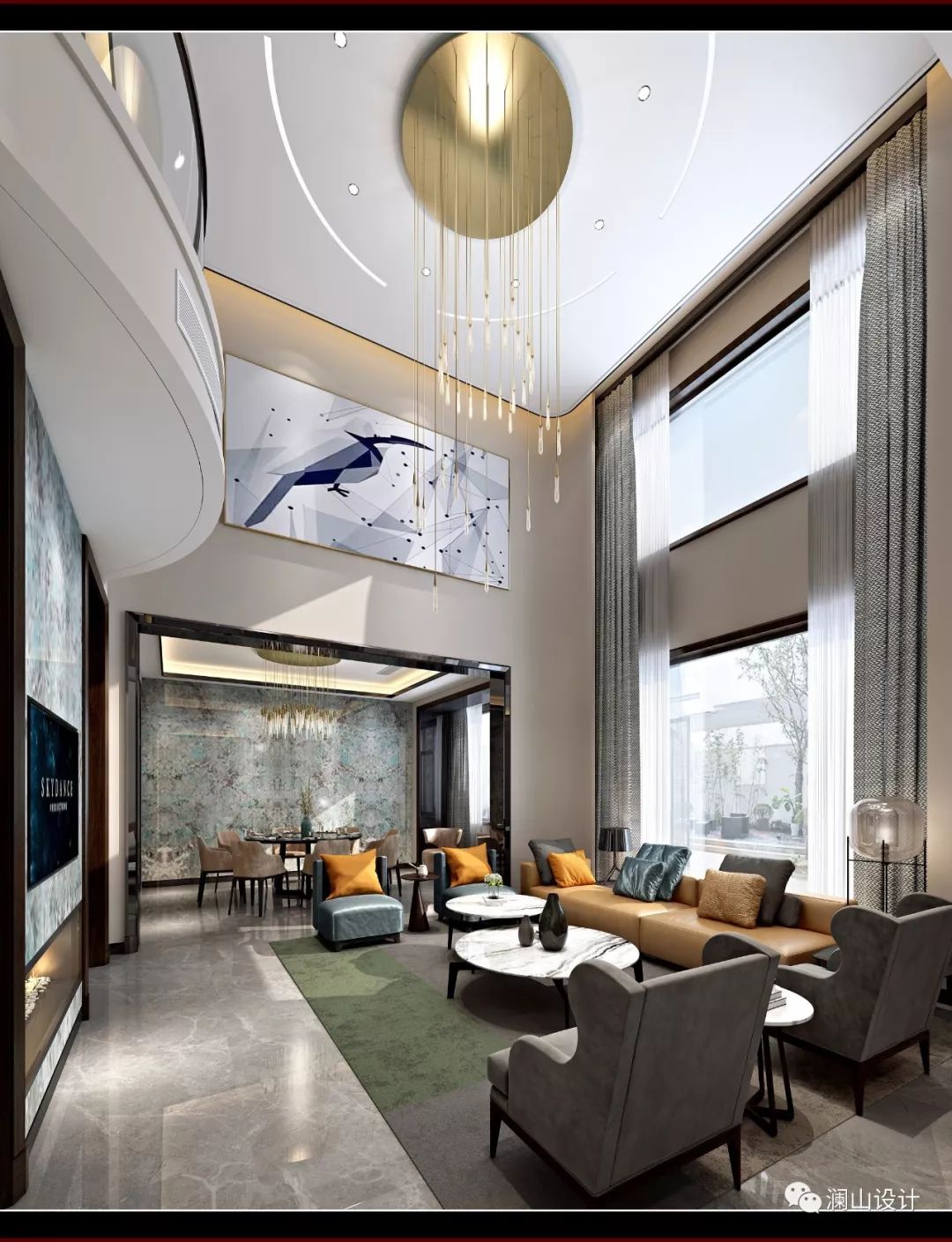 东方韵 | 绍兴柯桥望府简约风格设计-12