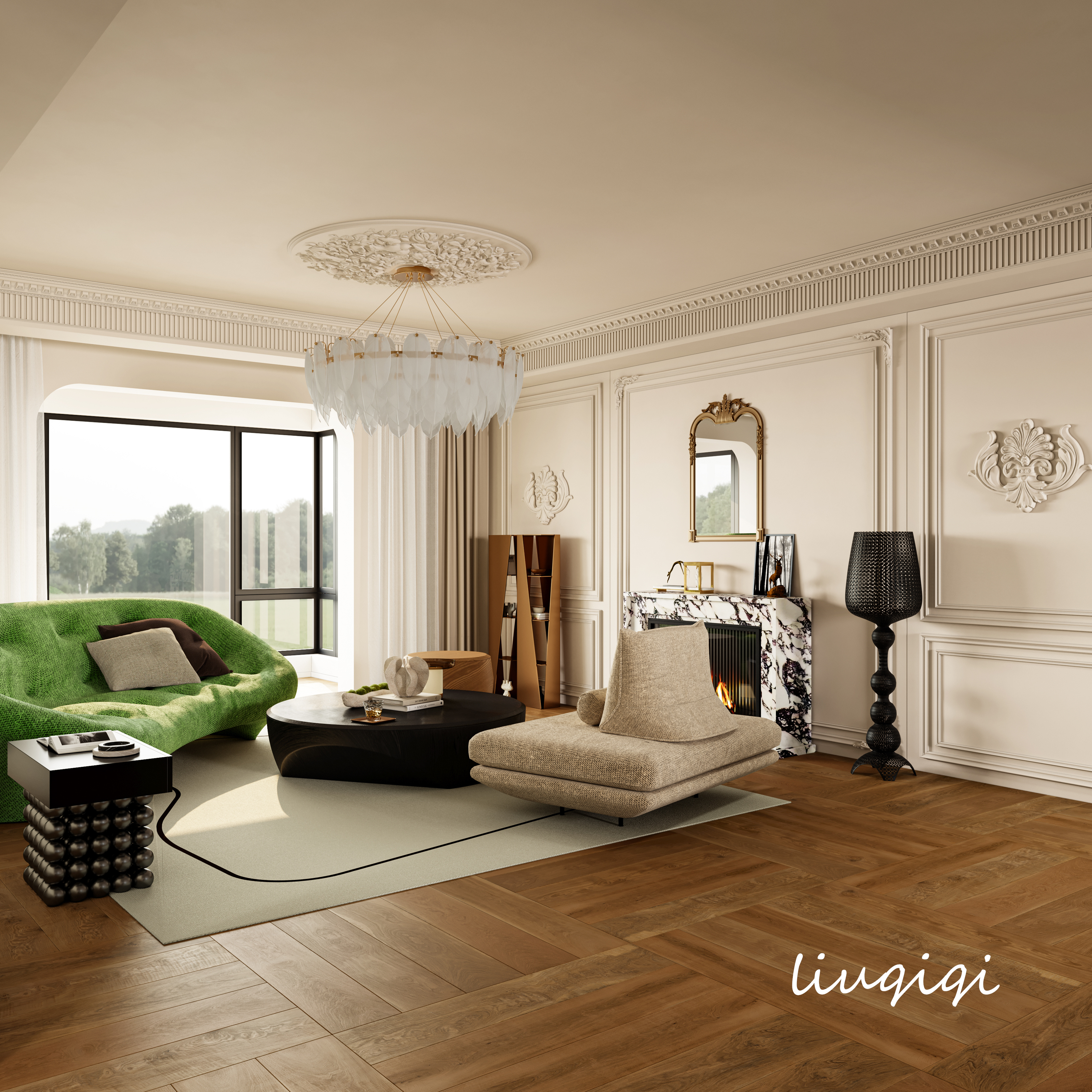 浪漫的法式复古风~谁能不爱呢-3