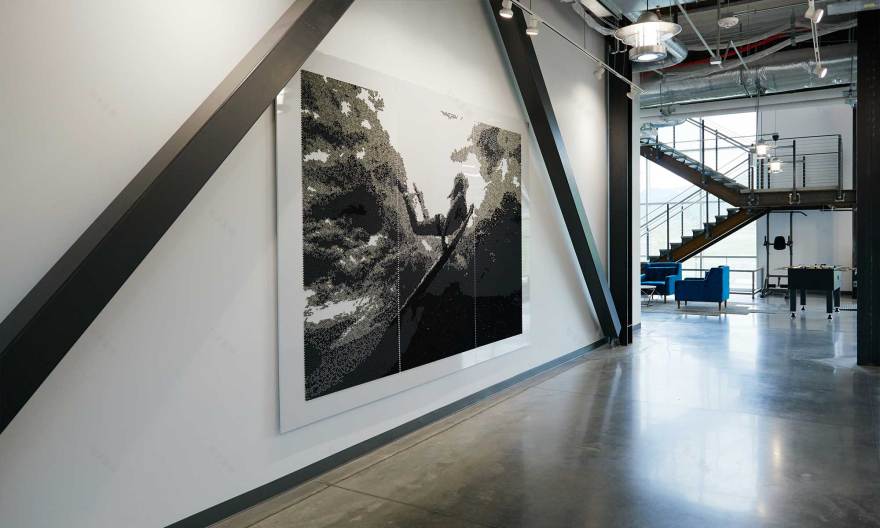 音乐运动融入办公空间——Skullcandy 总部室内设计-8