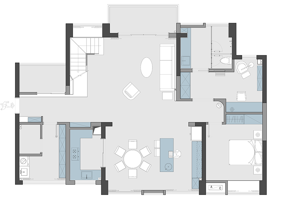 无集设计打造别墅生活新体验丨中国-19