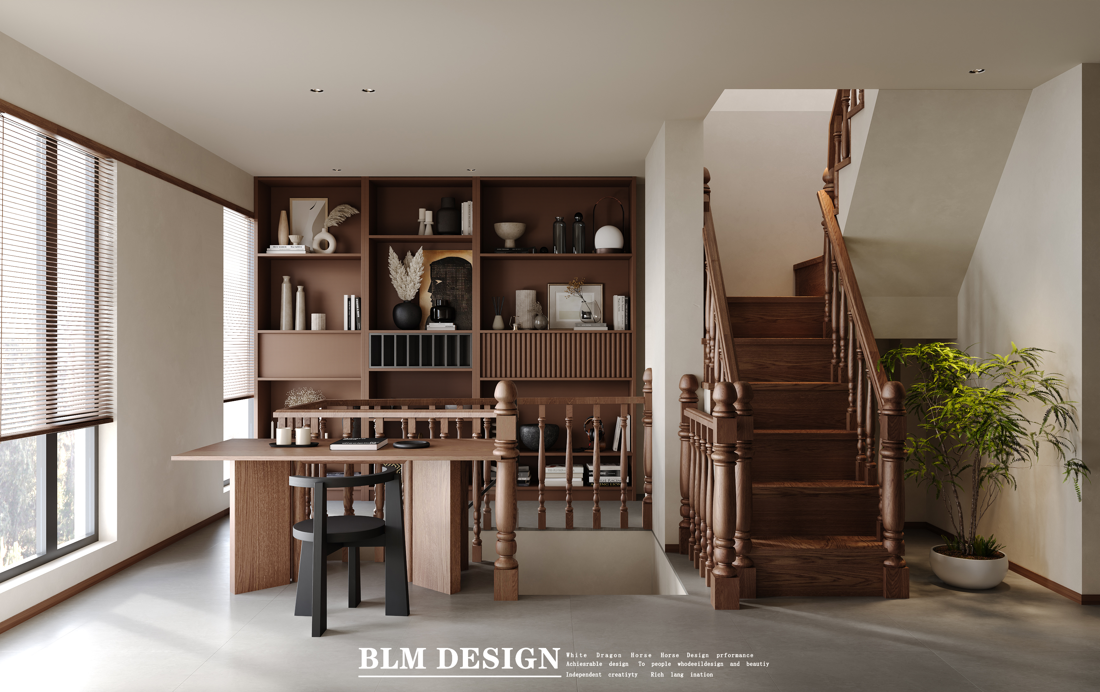 中式家装效果图案例-6