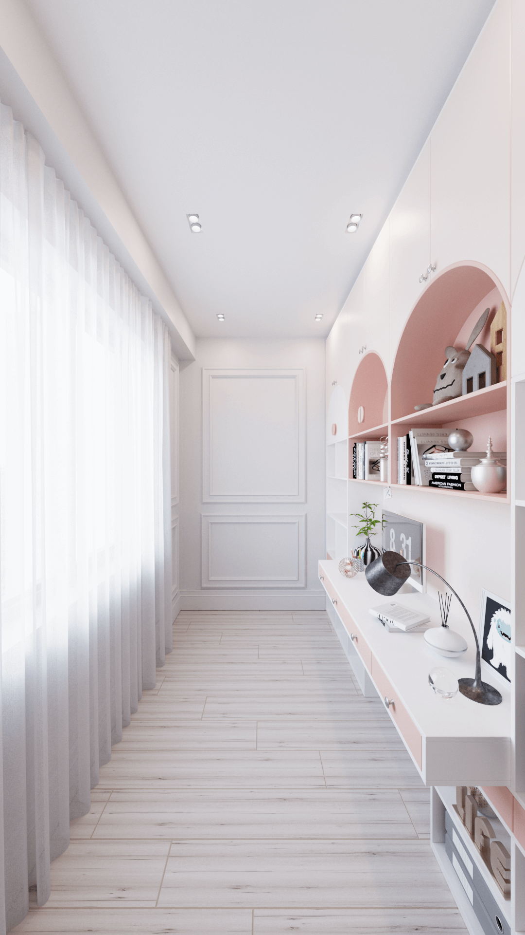 170㎡浅色系公寓设计 方寸之间，皆是雅韵！-26