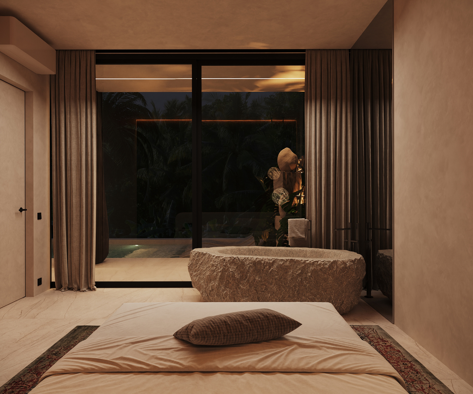 乌布两居室别墅丨印度尼西亚巴厘丨Bodes studio-57