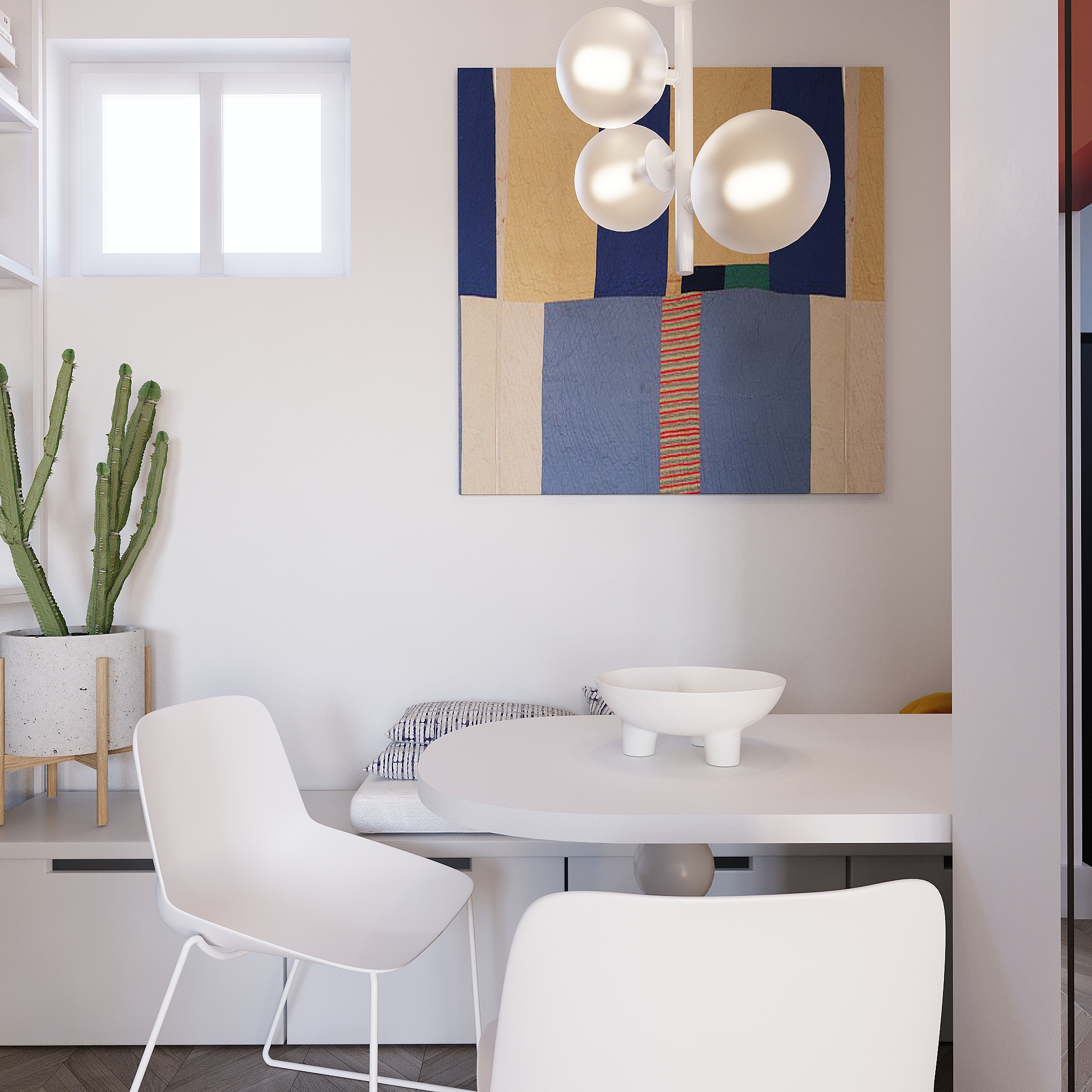 年轻女性活力公寓改造-8