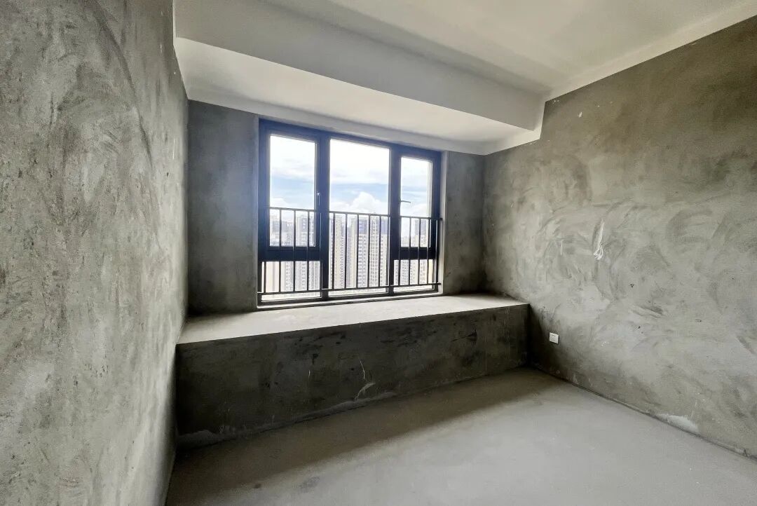 佳园实景|莓想|105㎡包豪斯中古风，三室改两室，大胆鲜活的色彩推门直接被硬控！-77