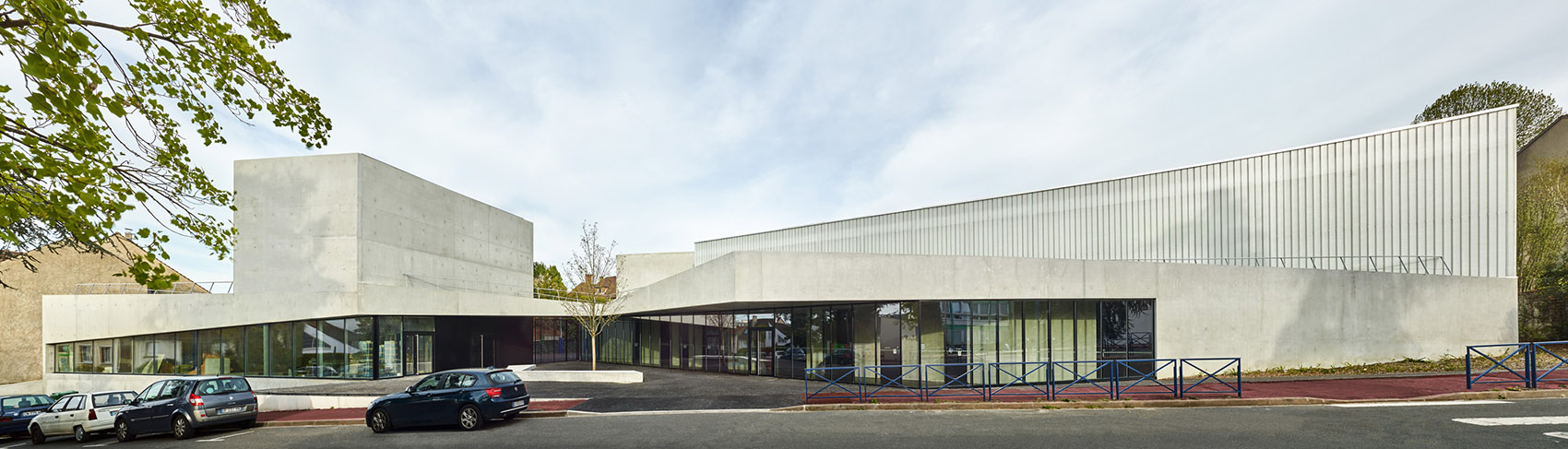 巴黎Les Closiaux体育馆，学生信息中心及员工宿舍 / Dominique Coulon & associés-9