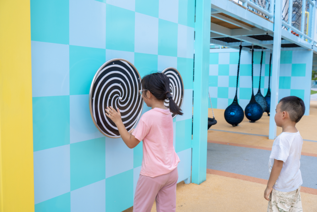 在汽车森林里造一座星空栈道｜无锡惠山新城儿童主题公园-49