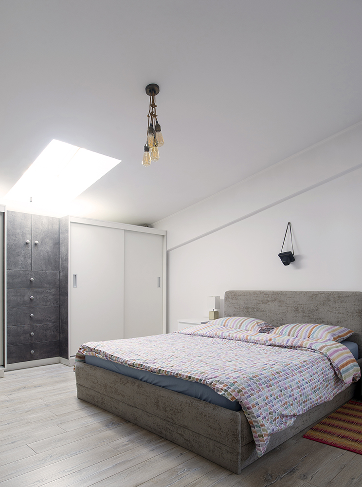 基于画作的布加勒斯特阁楼室内装修丨罗马尼亚布加勒斯特-29