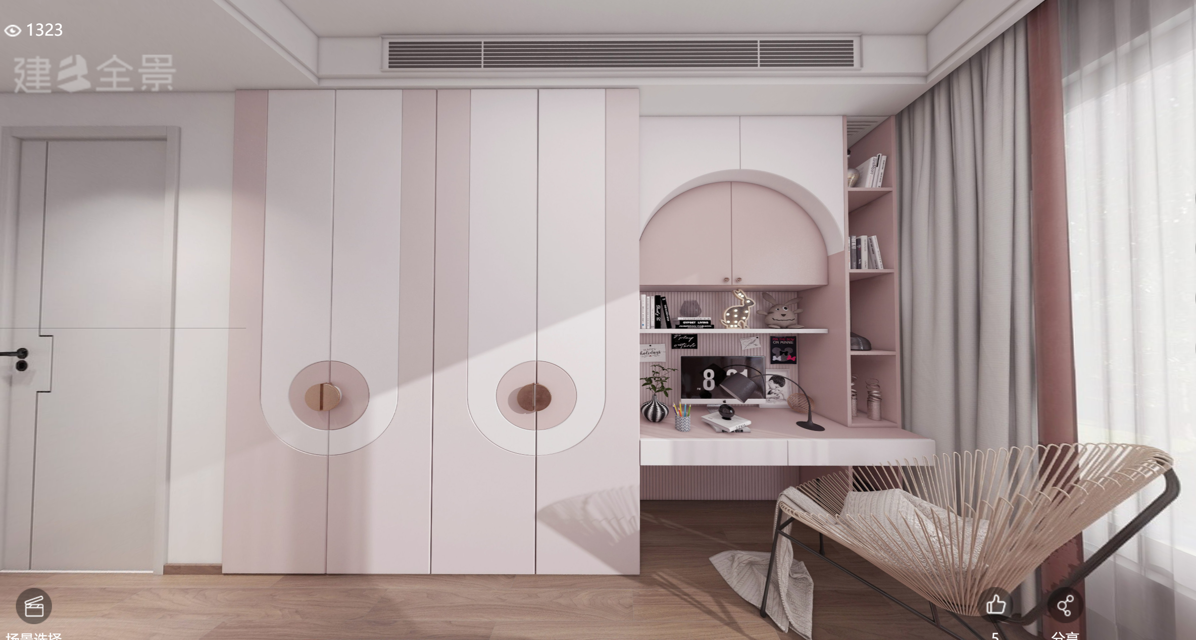 别墅全案设计（高层住宅样板房）-30