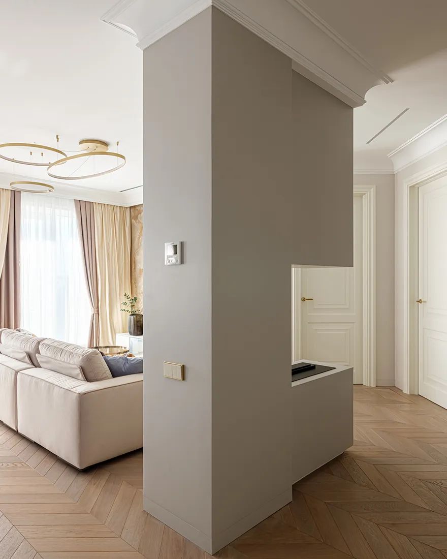 133㎡四口之家室内设计丨Yulia Sokolova-23