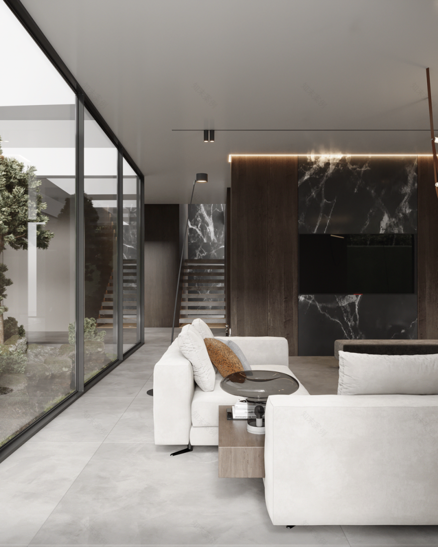 简约别墅丨Esmael Abdelhamed-33