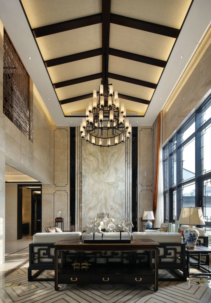 南通九里兰亭别墅·掬翠园 奕尚空间设计-6