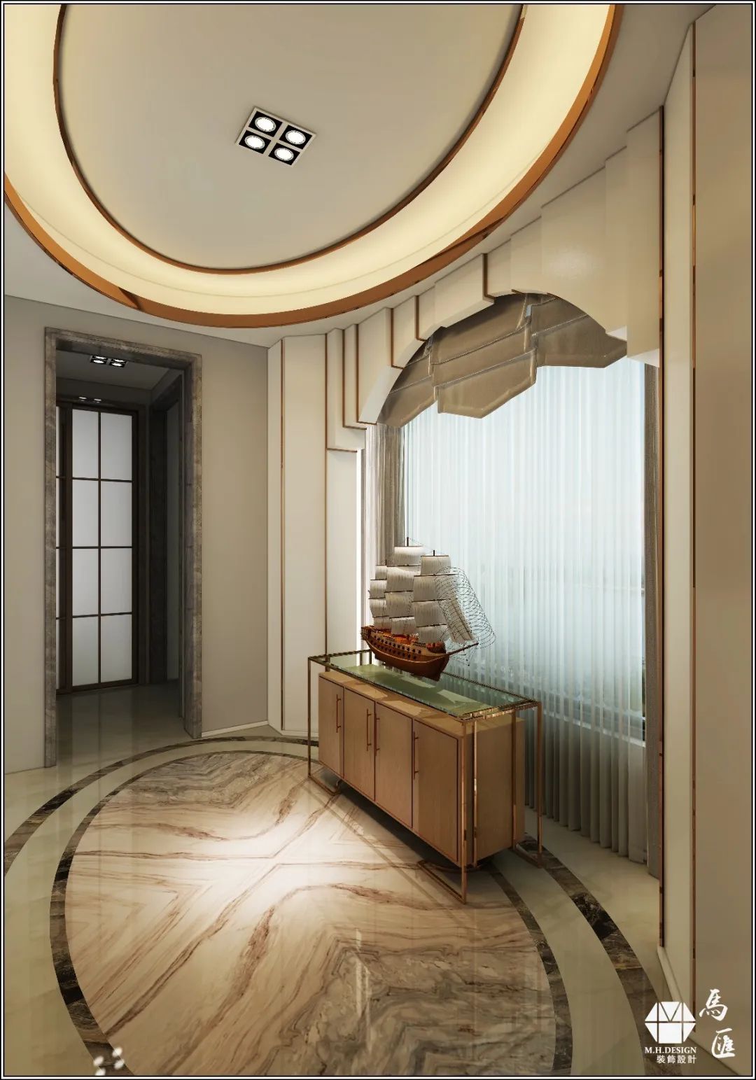 马汇装饰 | 中式御景 | 打造优雅生活空间-3